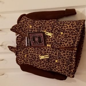 NWT YMI HOODED JACKET WITH SWEATER SLEEVES